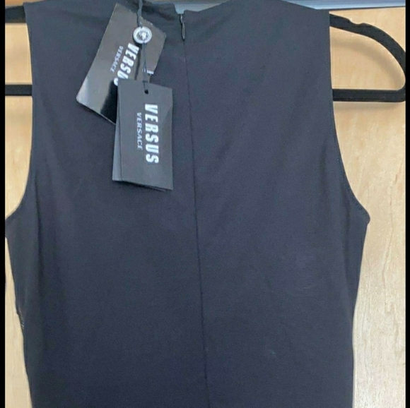 Versus Versace Black Midi Dress - Picture 9 of 16